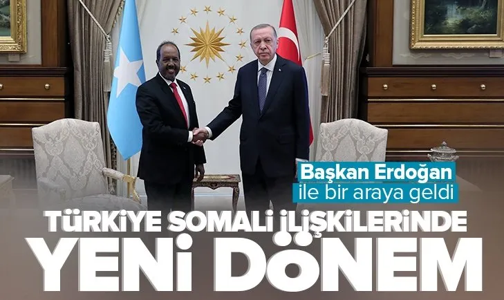 Son dakika: Türkiye Somali ilişkilerinde yeni dönem! Başkan Erdoğan ile Cumhurbaşkanı Hasan Şeyh Mahmud bir araya geldi
