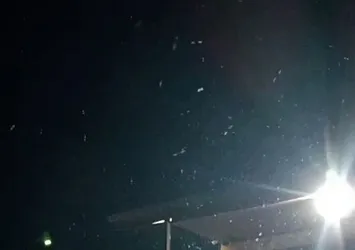 Karabük'te mevsimin ilk karı yağdı