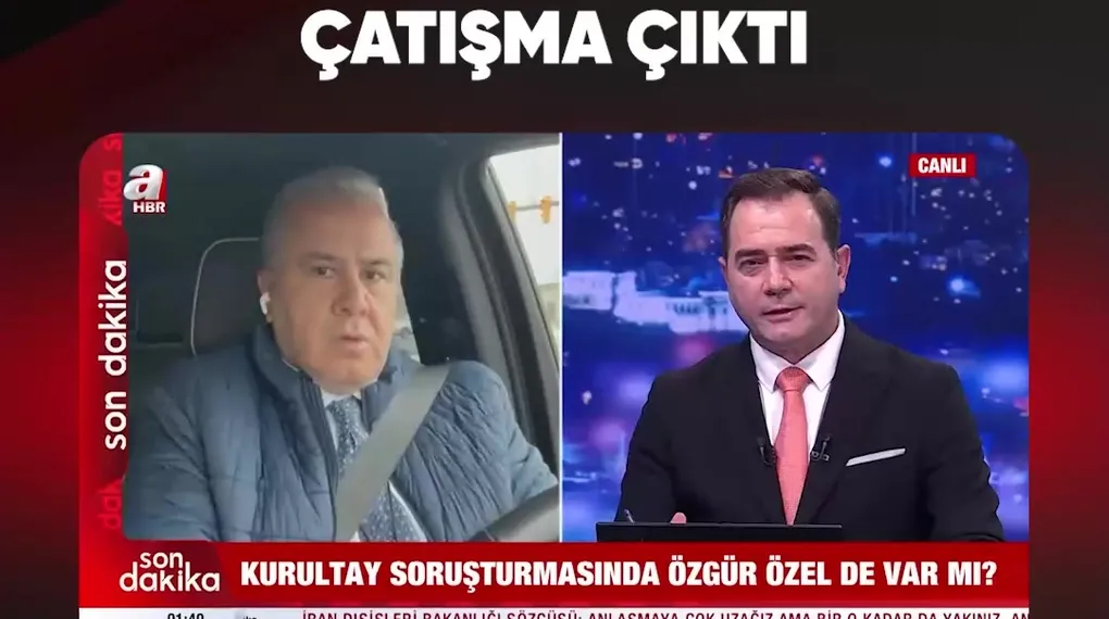 BEYAZ SARAY ÇEVRESİNDE ÇATIŞMA ÇIKTI