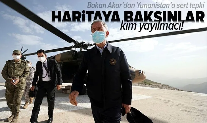 Son dakika: Bakan Akar sınırın sıfır noktasında! Mehmetçik'in bayramını kutladı