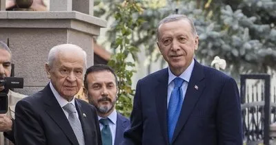 Ankara'da 'Cumhur' zirvesi Başkan Recep Tayyip Erdoğan MHP Lideri Devlet