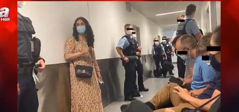 Almanya Irak'ın Erbil şehrine gitmek isteyen PKK destekçisi gruba engel oldu