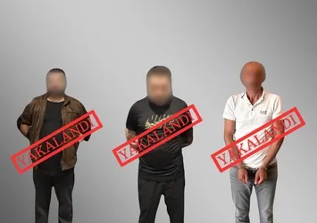 Kırmızı bültenle aranan 3 kişi yakalandı