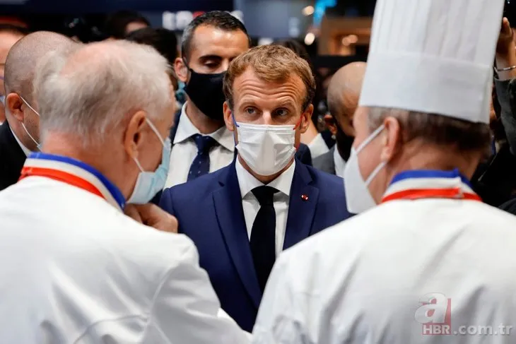 Fransa Cumhurbaşkanı Macron’a yumurtalı saldırı! Saldırgan gözaltına alındı