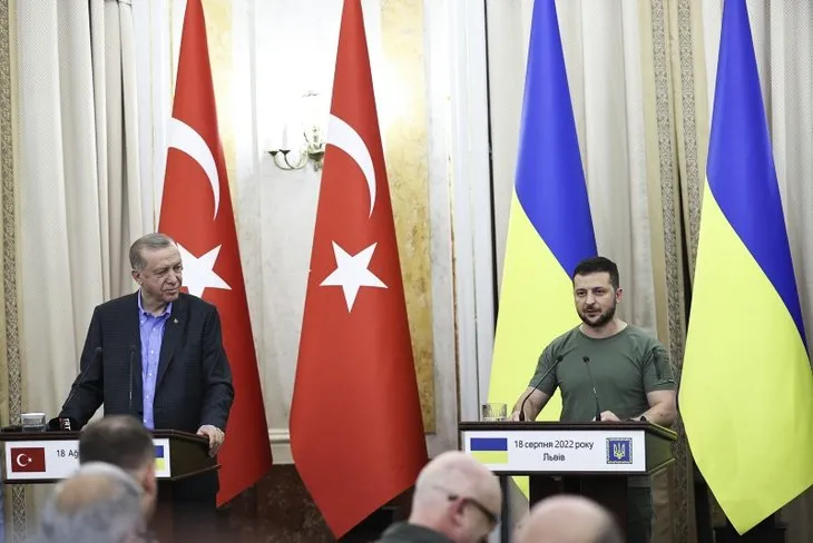 Lviv’deki görüşme dünya basınında! Erdoğan ara bulucu olabilecek tek lider | Zelenskiy’den Başkan Erdoğan’a ’minnet’ videosu