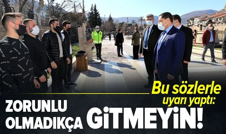 Amasya Valisi Mustafa Masatlı: Karadeniz Bölgesi’ne gitmeyin