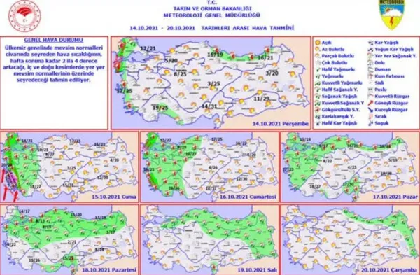 Hafta sonu hava nasıl olacak? Meteoroloji o iller tek tek uyardı! İstanbul’a yağmur yağacak mı?