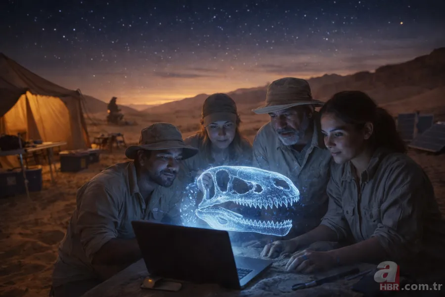 Mitoloji değil gerçek! Sahra Çölü’nde 95 milyon yıllık fosil bulundu 5