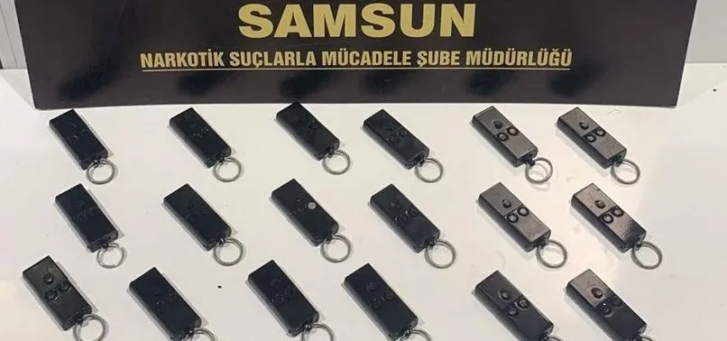 Samsun’da polisten kritik operasyon! 19 adet suikast tabancası ele geçirildi