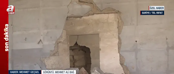 A Haber Tel Rıfat ve Halep İdlib'de! İşte Esad rejiminin çekildiği sokaklar - 1