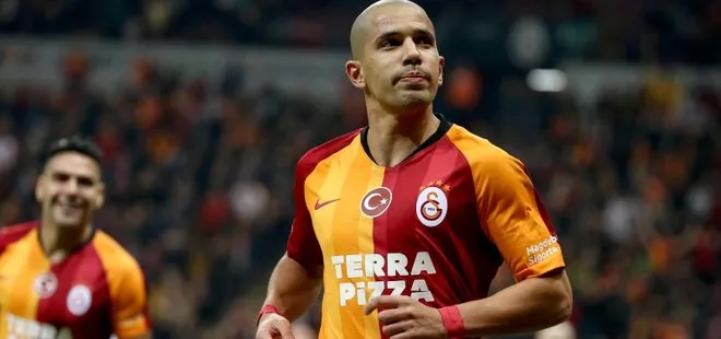 Galatasaray’da Sofiane Feghouli dalya dedi! Süper Lig’deki 100. maçına çıktı