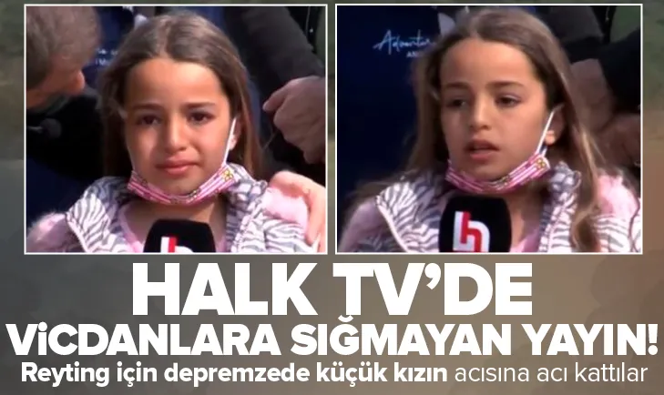 CHP yandaşı Halk TVde skandal yayın!