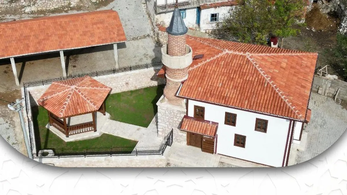 125 yıllık Alören Camisi restore edilerek ibadete açıldı