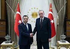 Başkan Erdoğan AYM Başkanı Zühtü Arslan’ı kabul etti