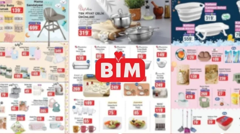17 Ekim BİM aktüel kataloğu: Bu hafta hangi ürünler indirimde? TV, ütü, mama sandalyesi, dik süpürge