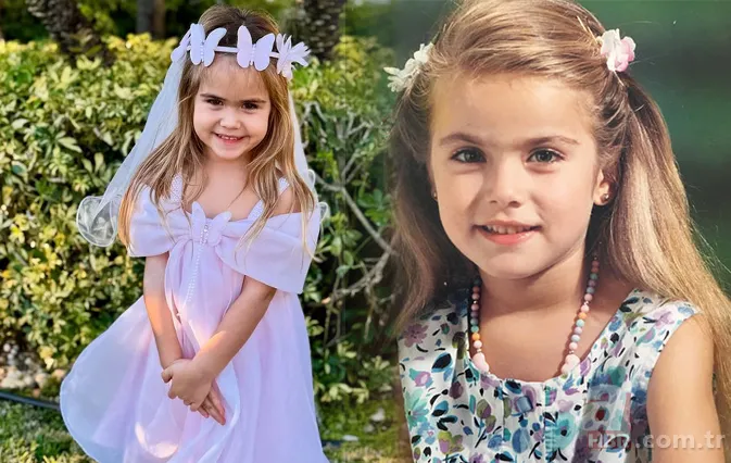 Ceyda Ateş'in 4 yaşına giren kızı ilgi odağı oldu! "Annesinin kopyası maşallah" 5