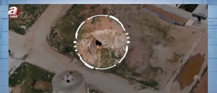 İşte Tel Rıfat’taki PKK/YPG’nin tünel ağı! Araçların geçebileceği büyüklükte...