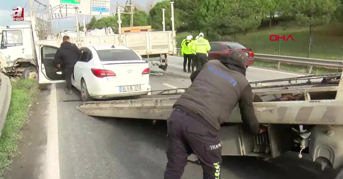 Freni patladı dehşet saçtı! Yer: Esenyurt