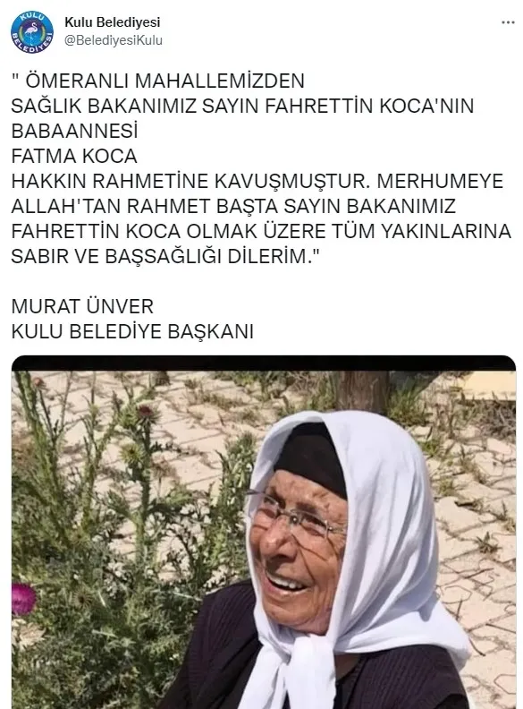 saglik-bakani-fahrettin-kocanin-babaannesi-fatma-koca-vefat-etti-1643665112437.jpg Sağlık Bakanı Fahrettin Koca'nın babaannesi Fatma Koca vefat etti - 1