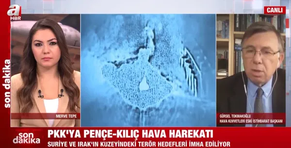 Gürsel Tokmakoğlu A Haber’de Pençe Kılıç Hava Harekatı’nın asıl amacına değindi! Ana hedef ABD’yi buradan çıkartmak