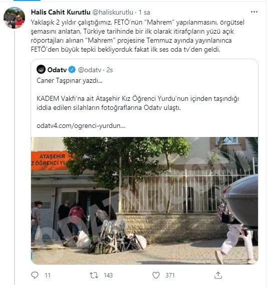 ODA TV’nin gerçek silah dediği silahlar film setine ait çıktı! Türkiye’de habercilik bu işte