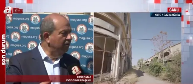 Kapalı Maraş 2 yıl önce açıldı! Cumhurbaşkanı Ersin Tatar A Haber’in sorularını yanıtladı