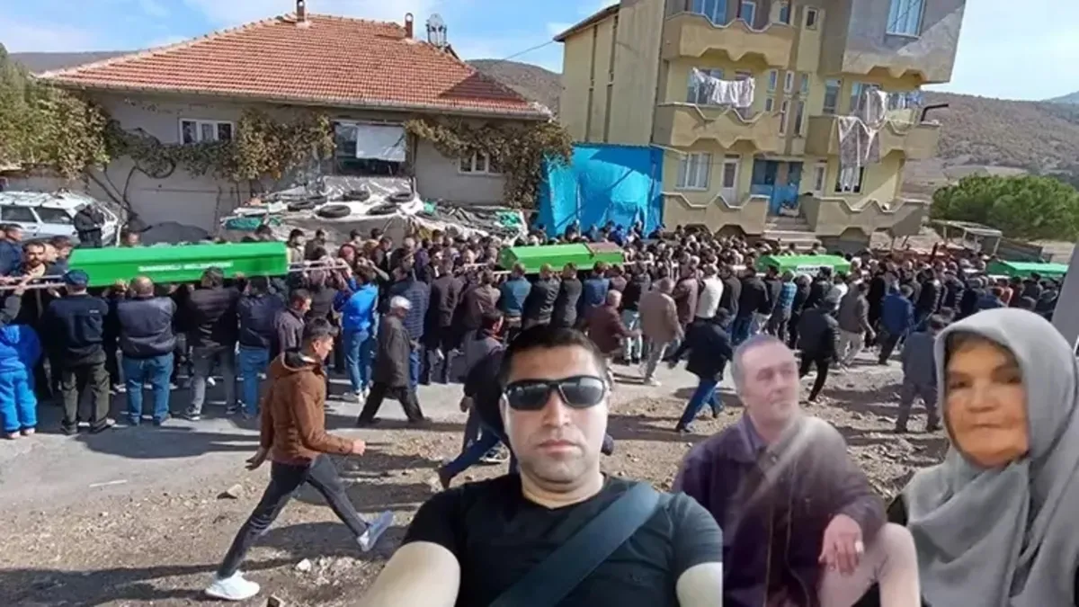 Kazada hayatını kaybeden 5 kişi toprağa verildi