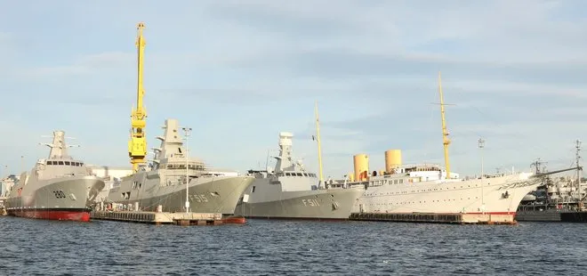 Sınıflarının ilk gemileri ilk kez yan yana! Milli Savunma Bakanlığı paylaştı