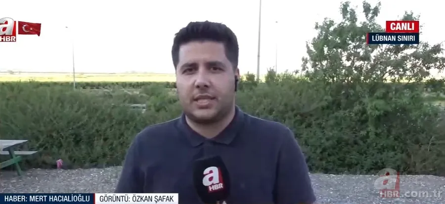 Lübnan-İsrail hattında yüksek tansiyon! Hizbullah İsrail ordusuna ait bir kışlayı vurdu | A Haber ekibi Lübnan sınırından aktardı 8