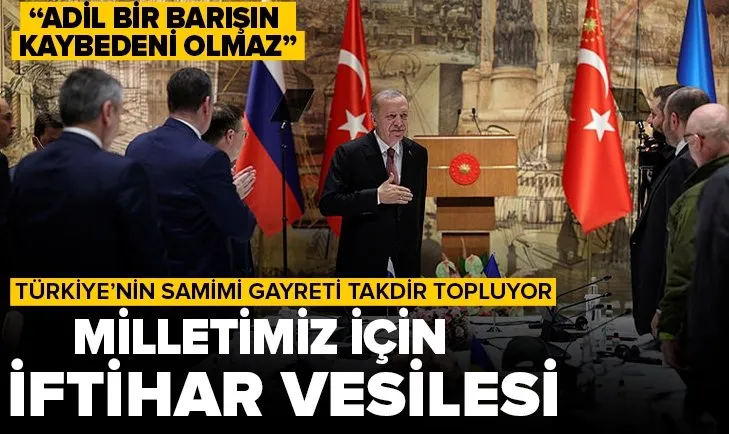 Milletimiz için iftihar vesilesidir: Başkan Erdoğan’dan dünya barışı için üst üste adımlar