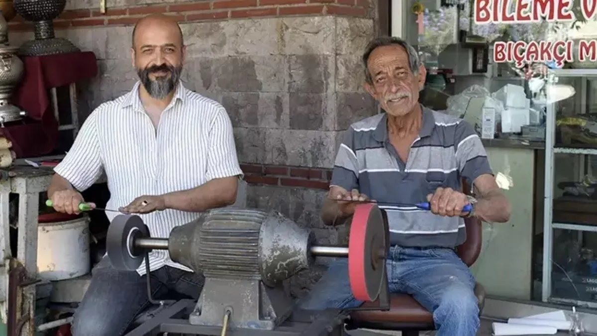 Bıçakçılarda bayram tarifesi: Bileme 50 lira