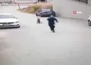 Bir annenin yüreğinin ağzına geldiği an!