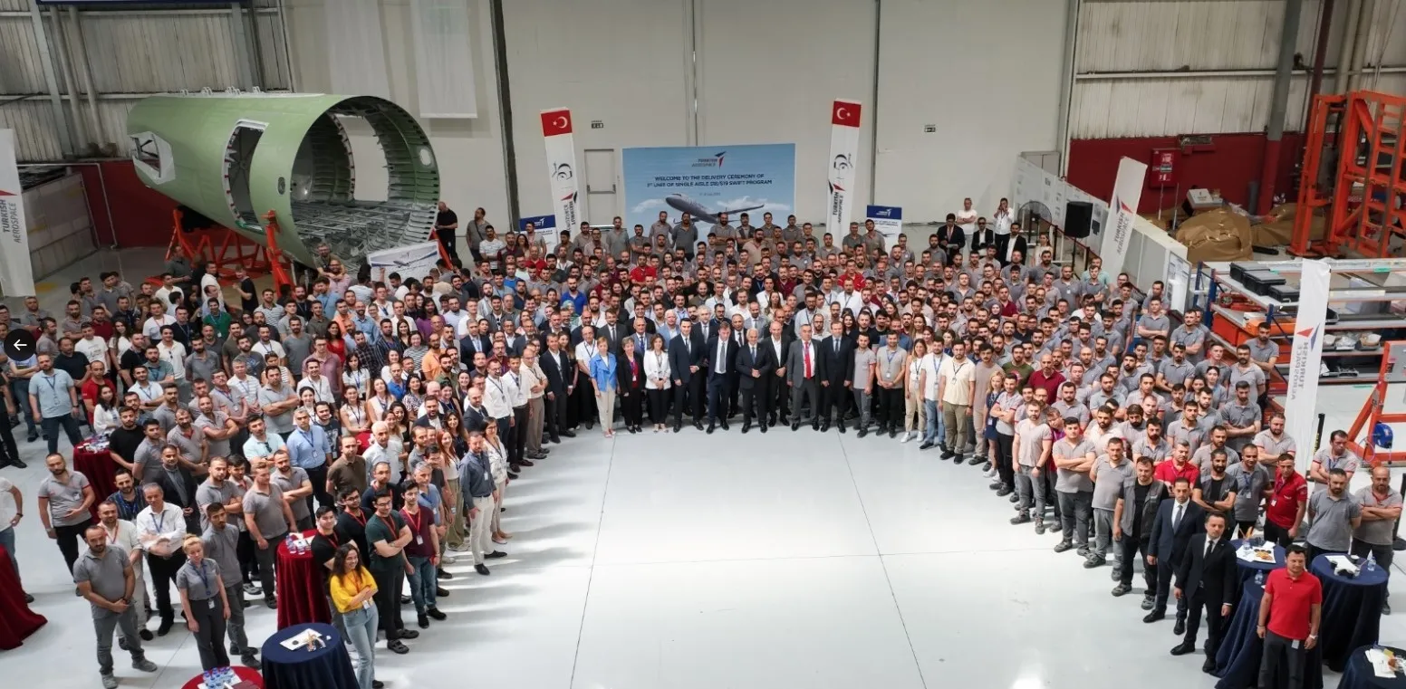 TUSAŞ Airbus için gövde üretti
