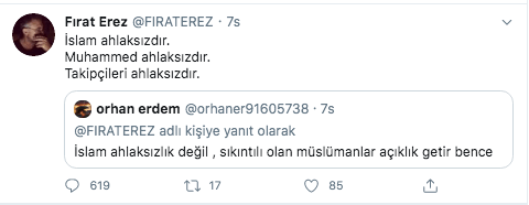 Son dakika: İslam'a ve Hz Muhammed'e hakaret eden Fırat Erez Antalya'da gözaltına alındı! Fırat Erez kimdir? - 2