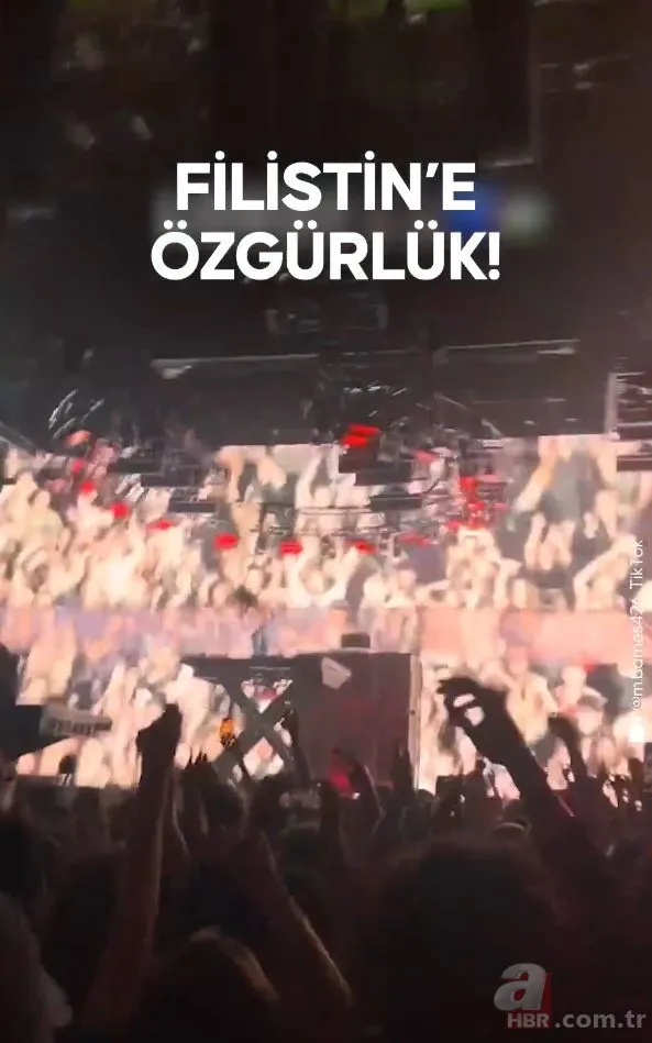 Ünlü şarkıcı Lorde'den dev sahnede dik duruş! New York’ta "Filistin’e Özgürlük" sözleri böyle yankılandı 5