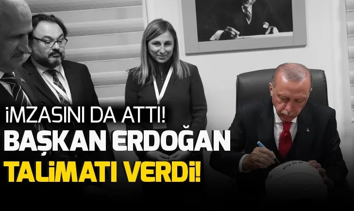 Başkan Erdoğan telsizden talimat verdi!