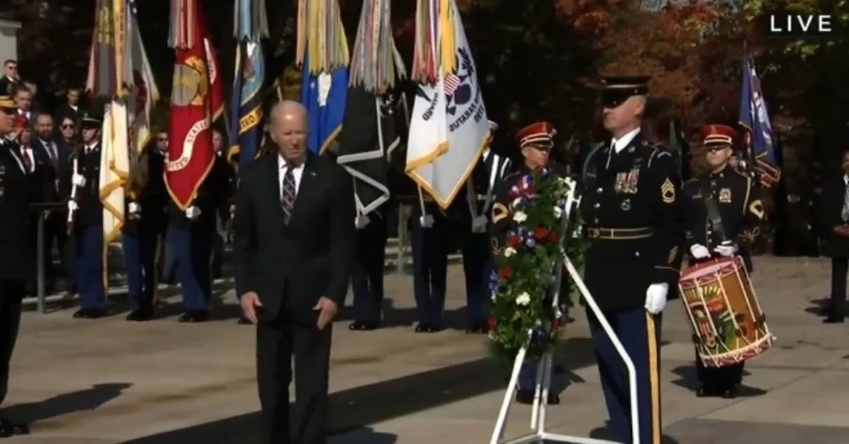 Biden'dan garip tavırlar