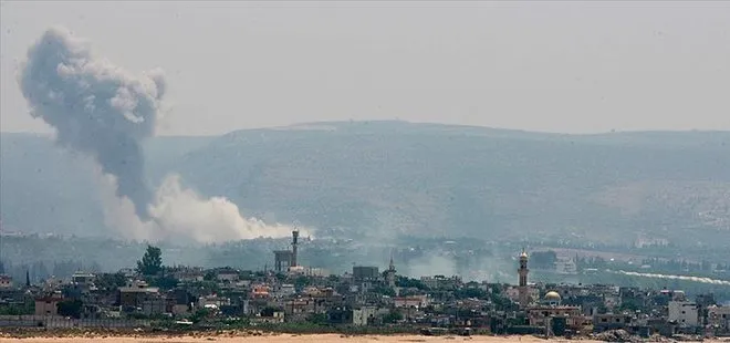 İşgalci İsrail Lübnan’ın güneyine saldırdı! Ölü ve yaralı var
