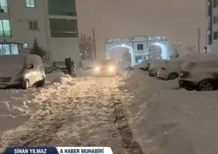 Yurdun doğusu buz kesti! A Haber bölgede: Diyarbakır'da son 53 yılın en yoğun kar yağışı
