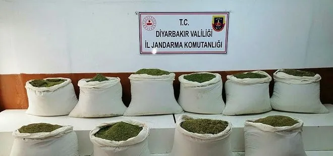 Son dakika: Uyuşturucu tacirlerine büyük darbe! Diyarbakır’da ele geçirildi