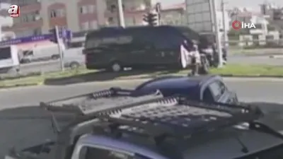 Temizlik işçisi saniyelerle ölümden döndü