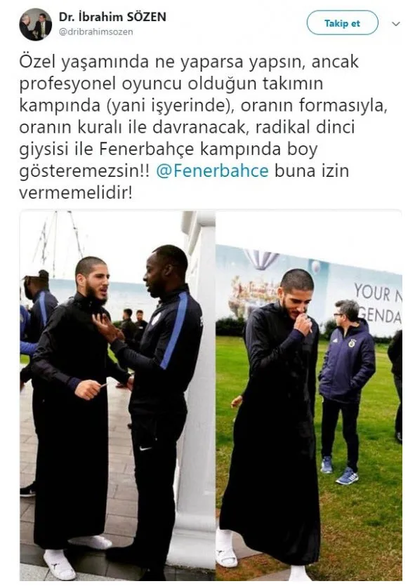 CHP'li İbrahim Sözen Benzia'nın namaz kıyafetini hedef aldı - 1