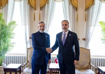 Dışişleri Bakanı Fidan İran Dışişleri Bakan Vekili Bakıri ile görüştü