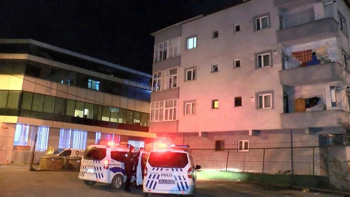 Beykoz'da feci olay! 4. kattan aşağı düştü