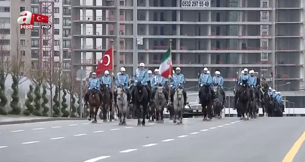 Başkan Erdoğan Ruhani'yi resmi törenle karşıladı - 6