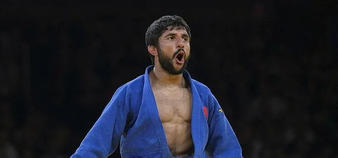 Milli judocu Salih Yıldız Paris 2024’te yarı finale yükseldi!