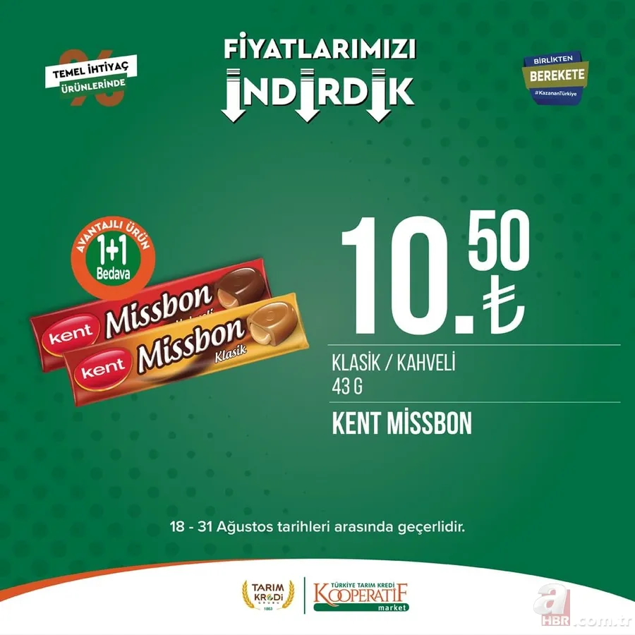 Yeni ürünleri görenler kapıda kuyruk oldu! Tarım Kredi Market listeyi güncellendi! 30'lu yumurta 68.50, Tereyağı 89.90, 40'lı tuvalet kağıdı 168.90 TL... 5