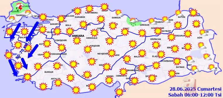 Hava sıcaklıkları şaşırtıyor! 9 ilde sarı kodlu uyarı: Bir yanda sıcaklık rekor kırıyor, diğer yanda fırtına bekleniyor 12