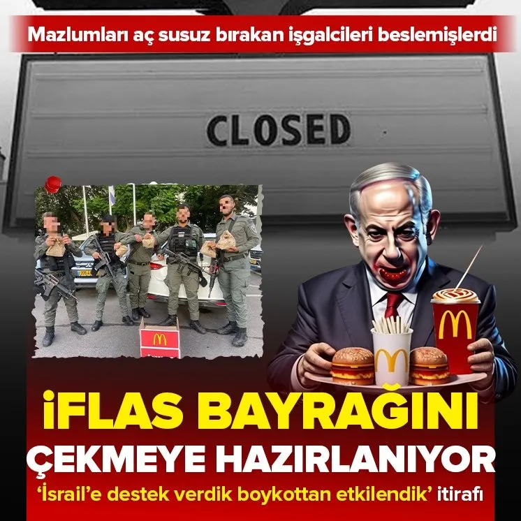 McDonald’s yöneticisinden Gazze boykotu itirafı