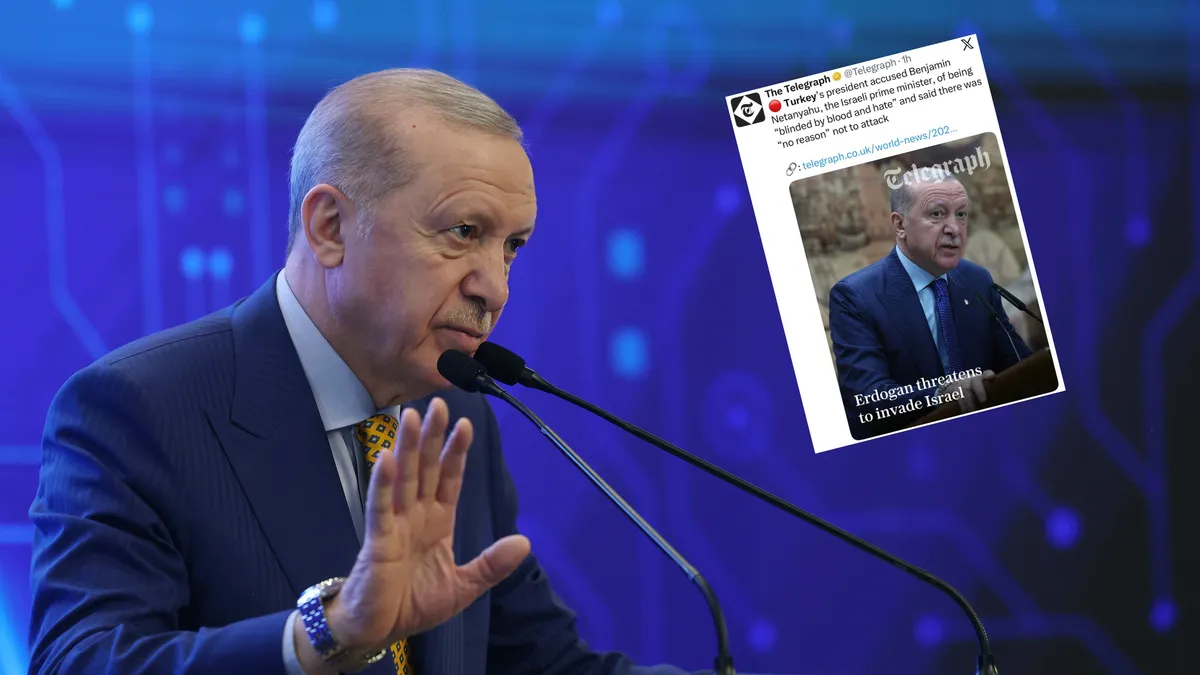 İngiliz gazeteden "yalan haber": Başkan Erdoğan'ın ağzından İsrail'i işgal planı | Özür dilediler